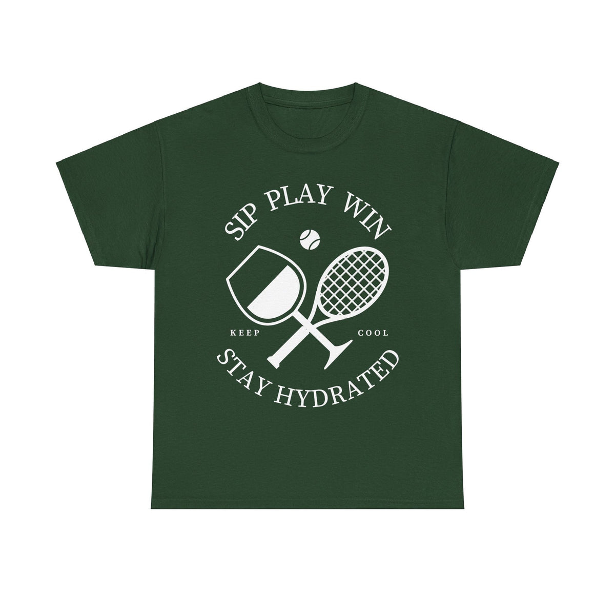 STAY HYDRATED - Tennis Basic Tee