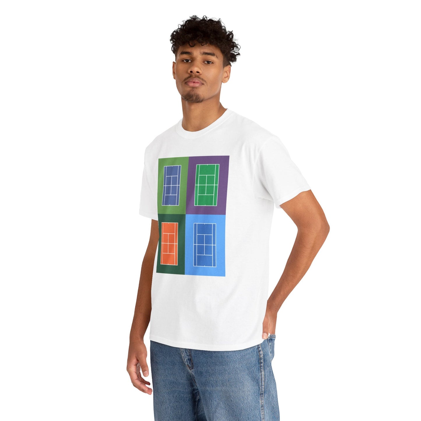 GRANDSLAM TOURNAMENTS 3 - Tennis Basic Tee