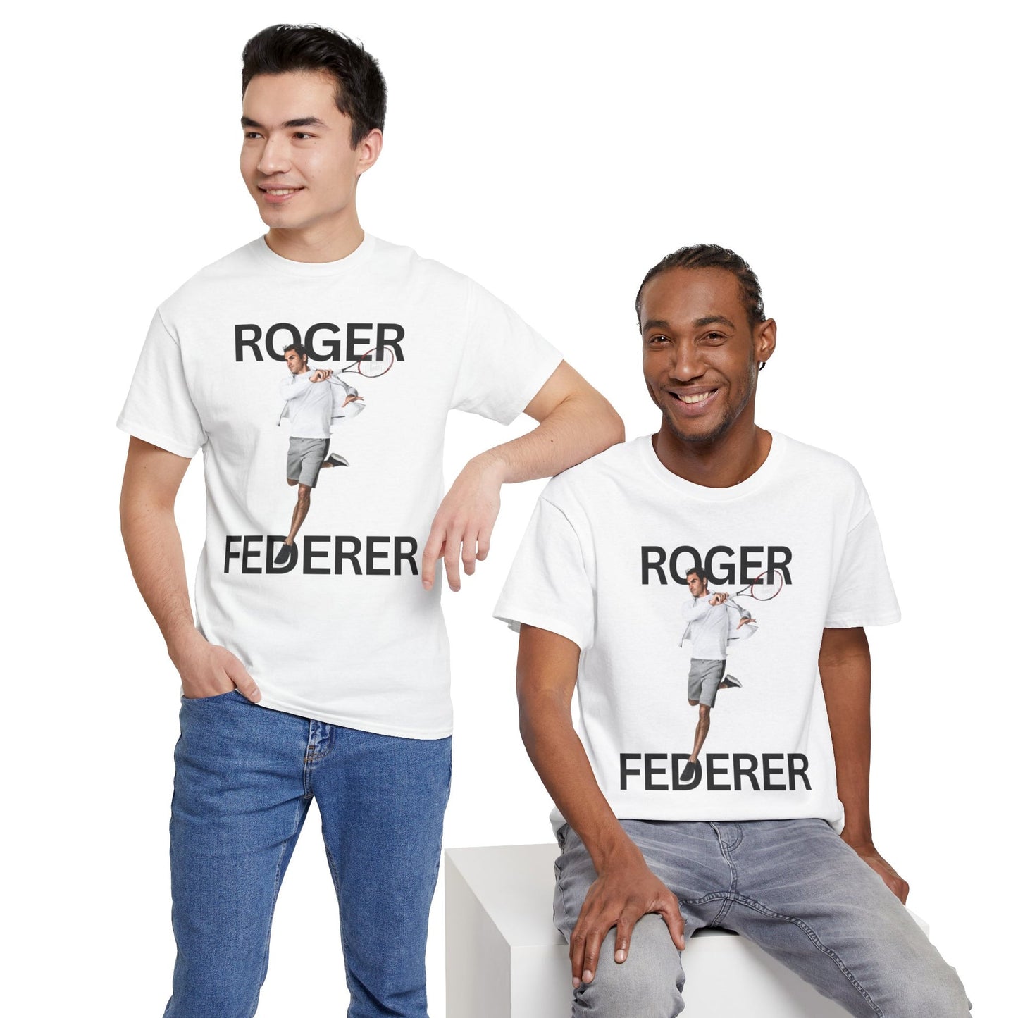 FEDERER 3 - Tennis Basic Tee