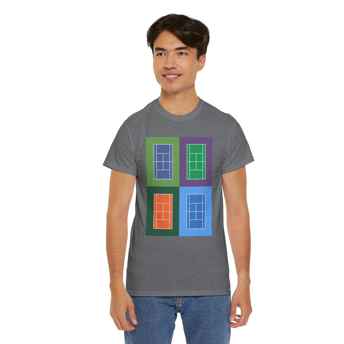 GRANDSLAM TOURNAMENTS 3 - Tennis Basic Tee