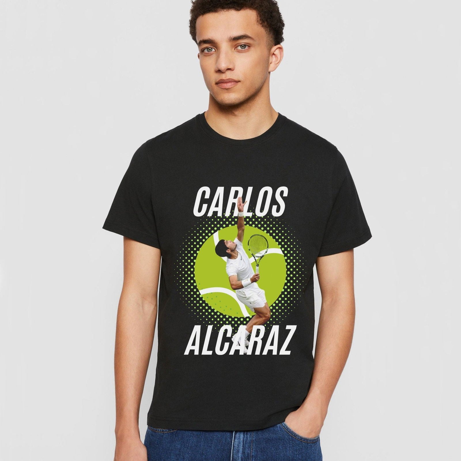 CARLOS ALCARAZ Tennis Basic Tee – GRANDSLAM PH