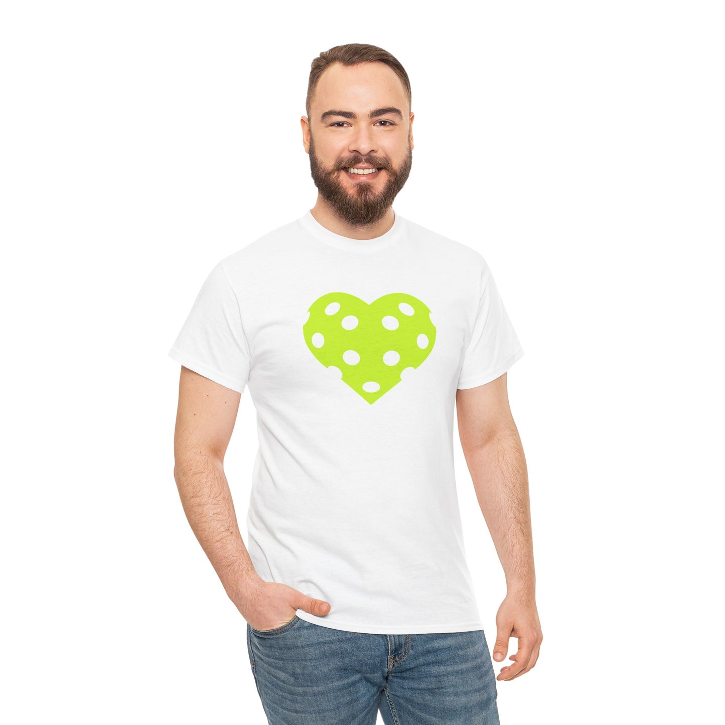 HEART PICKLEBALL 1 - Pickleball (Basic Tee)