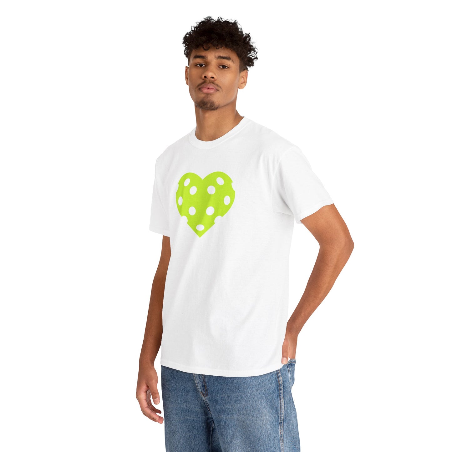 HEART PICKLEBALL 1 - Pickleball (Basic Tee)