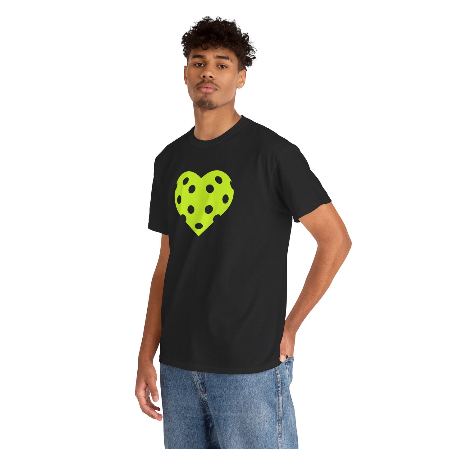 HEART PICKLEBALL 1 - Pickleball (Basic Tee)