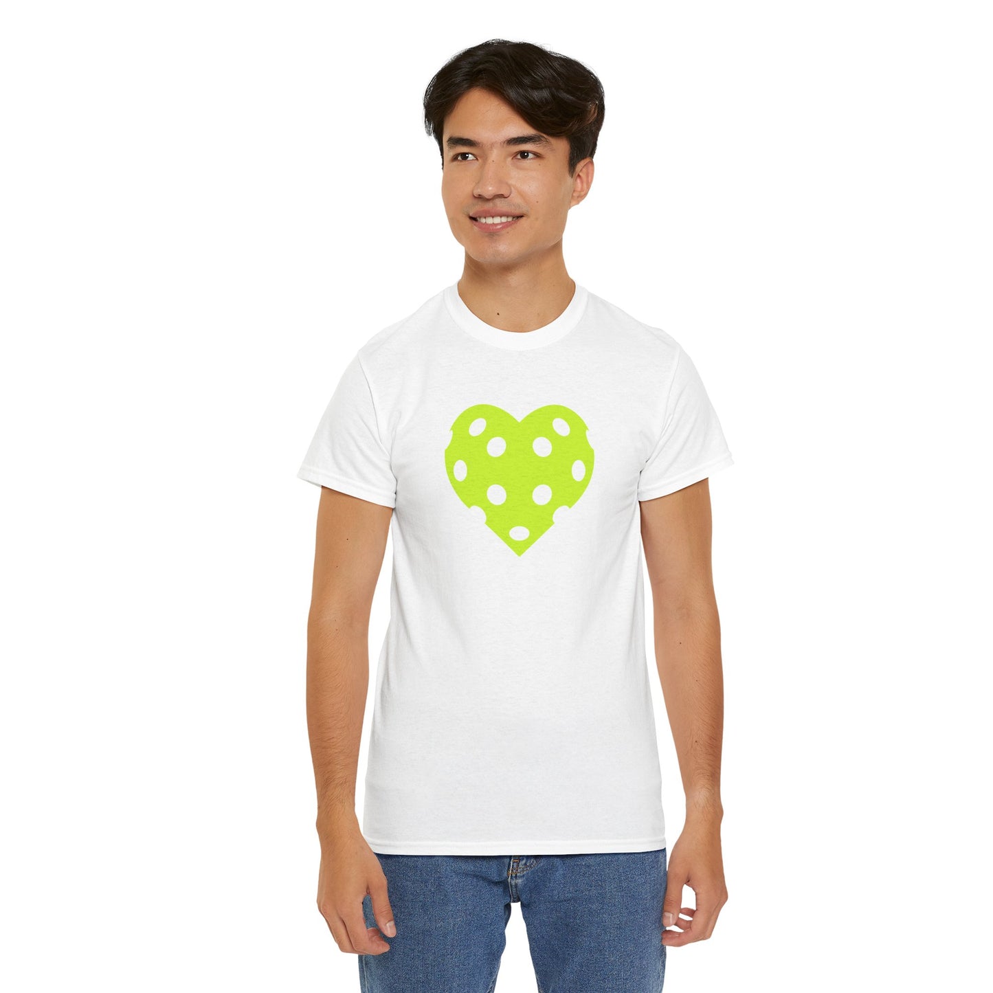 HEART PICKLEBALL 1 - Pickleball (Basic Tee)