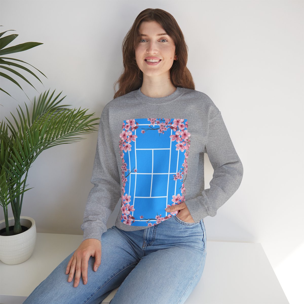 SAKURA 1 - Tennis Sweatshirt - GRANDSLAM PH