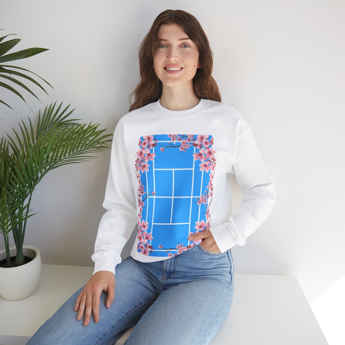 SAKURA 1 - Tennis Sweatshirt - GRANDSLAM PH
