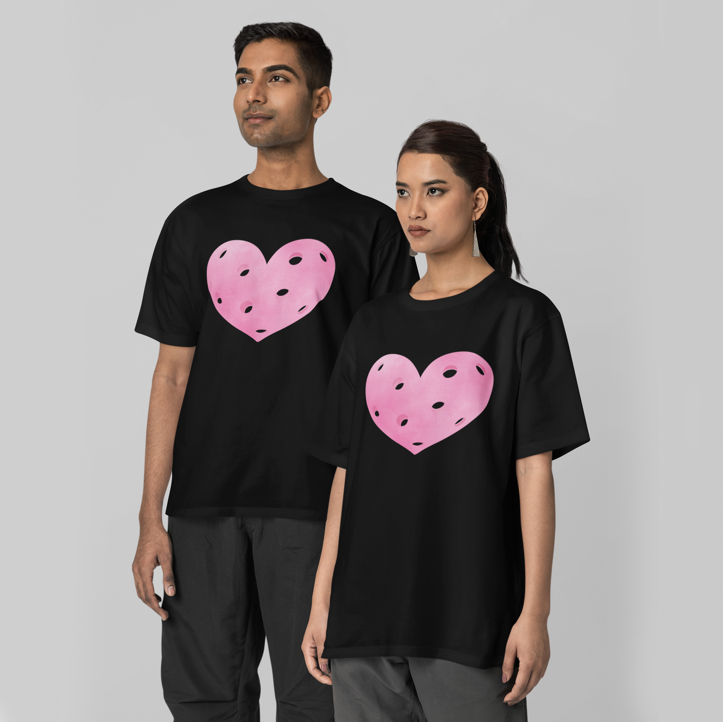 HEART PICKLEBALL 2 - Pickleball (Basic Tee)