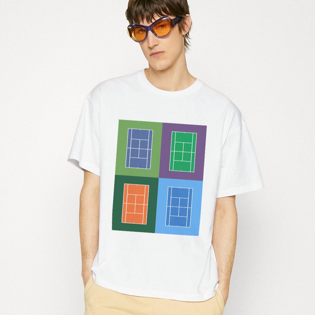 GRANDSLAM TOURNAMENTS 3 - Tennis Basic Tee