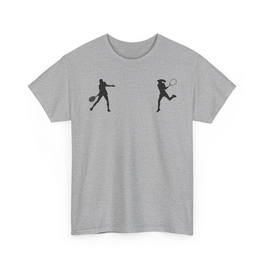 WOMENS DOUBLES - Tennis (Basic Tee)