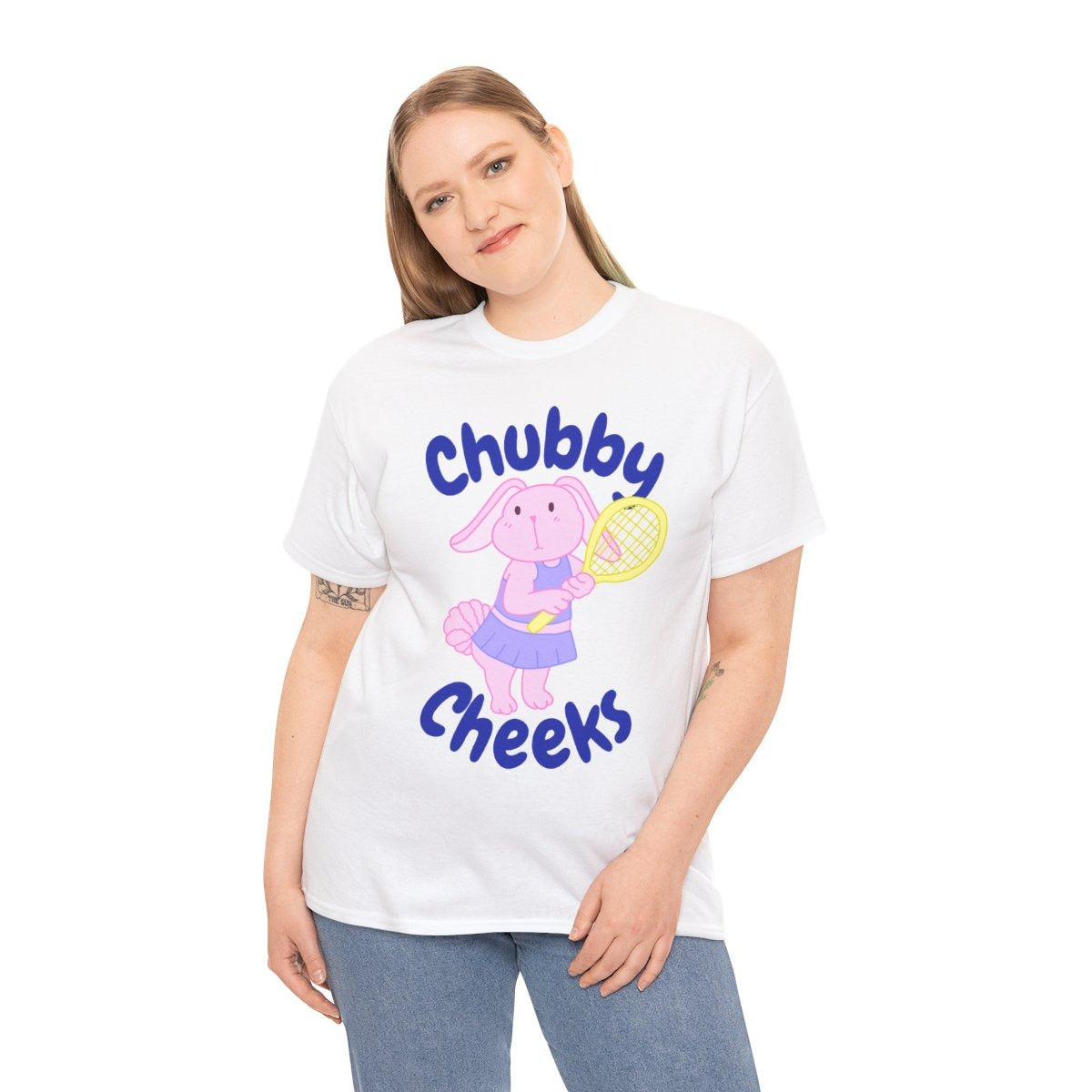 CHUBBY CHEEKS - Tennis (Basic Tee)