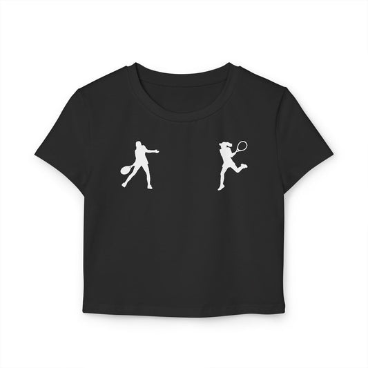 WOMENS DOUBLES - Tennis (Crop Top)
