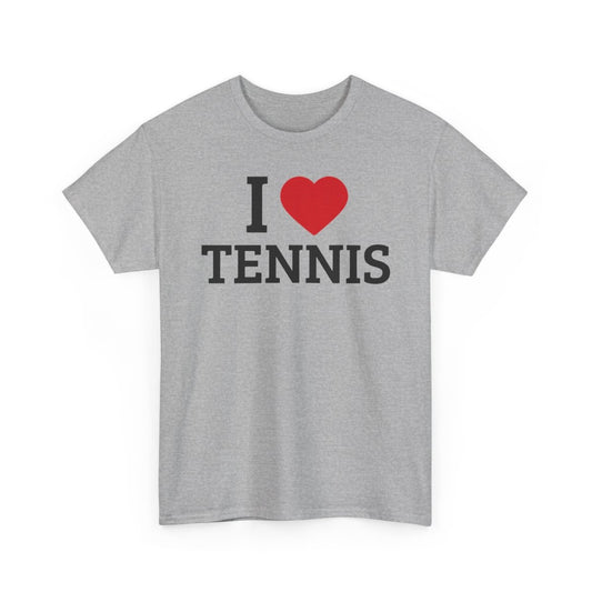 I HEART TENNIS - Tennis (Basic Tee)