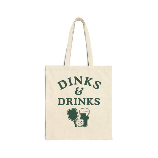DINKS & DRINKS - Pickleball (Tote Bag)