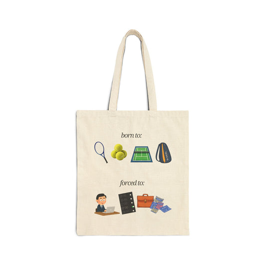 FORCED TO WORK - Tennis (Tote Bag)