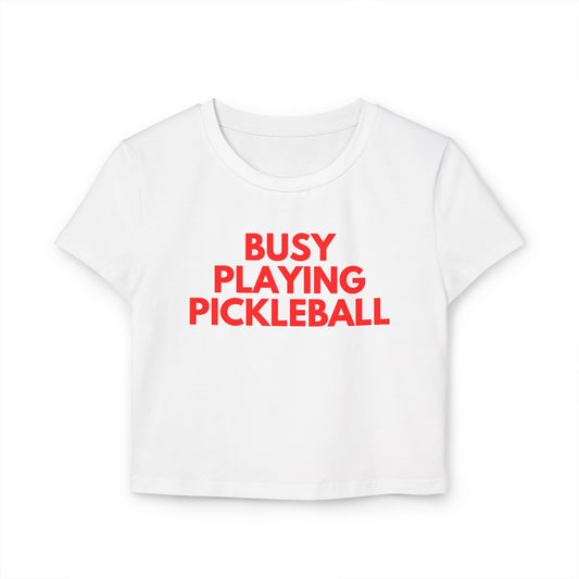 BUSY - Pickleball (Crop Top)
