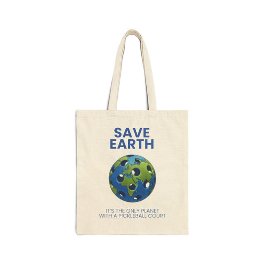 SAVE EARTH - Pickleball (Tote Bag)