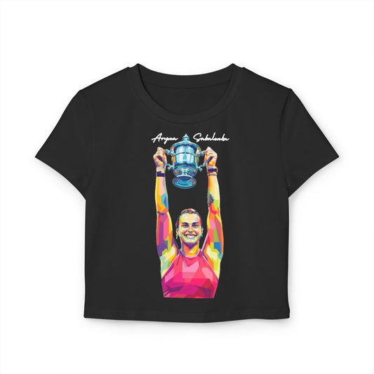 ARYNA SABALENKA 2 - Tennis (Crop Top)