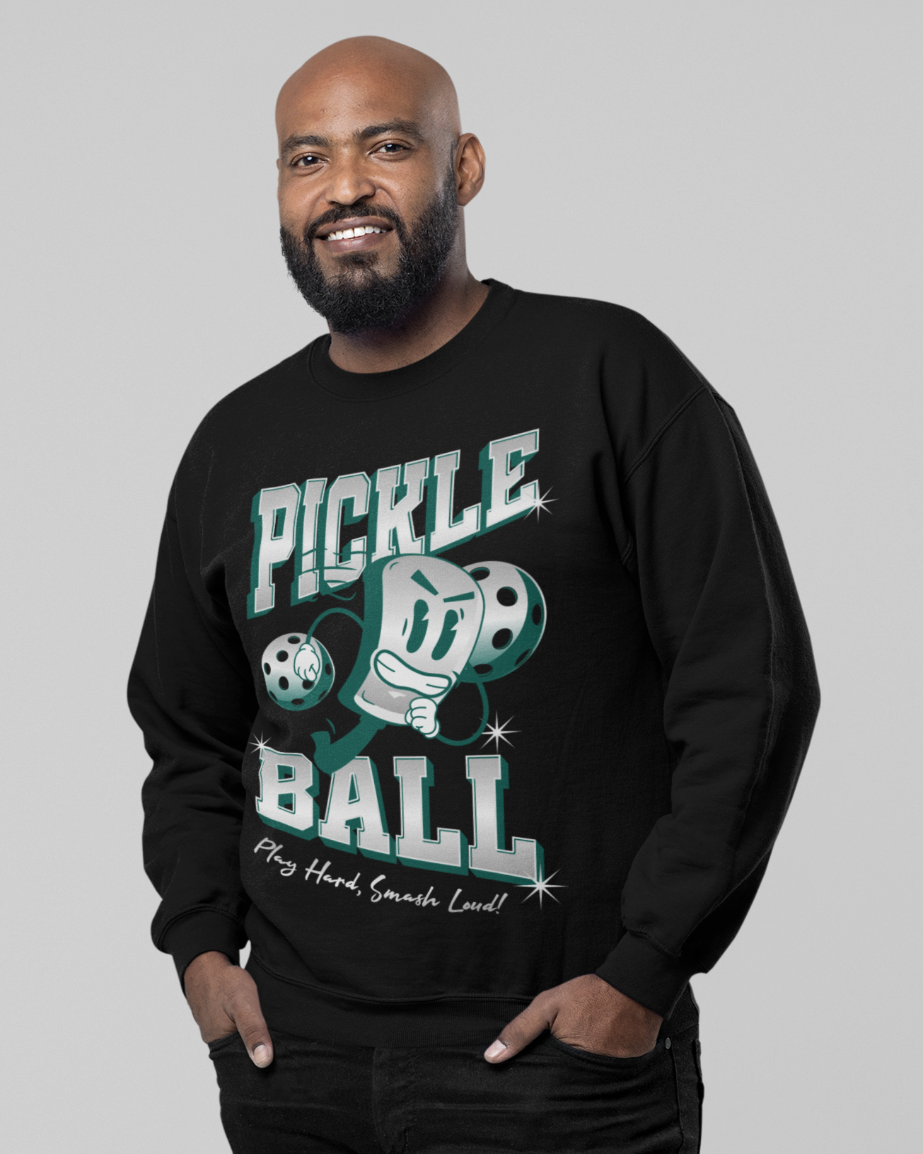 PLAY HARD - Pickleball (Sweatshirt)
