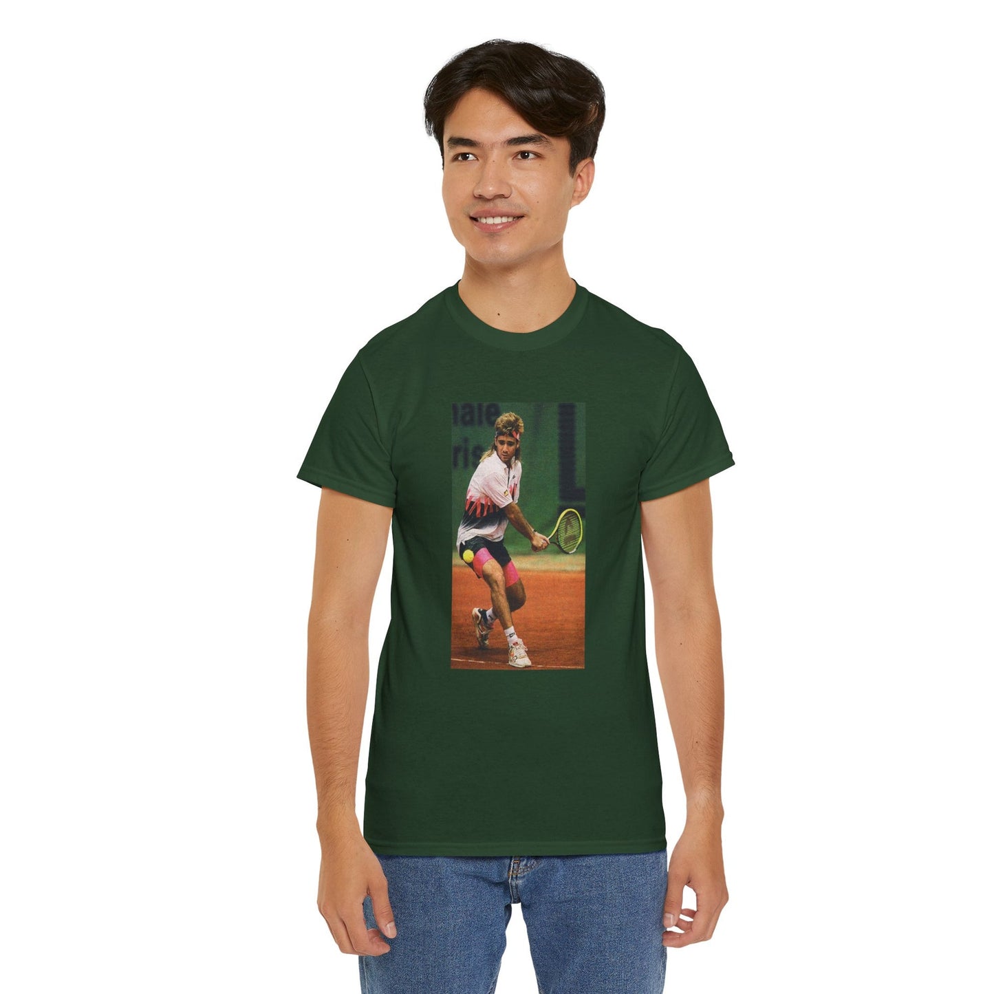 AGASSI 1 - Tennis Basic Tee