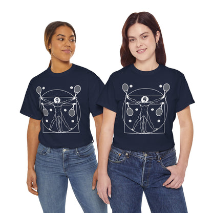 VITRUVIAN MAN (LEONARDO DA VINCI) - Tennis Basic Tee
