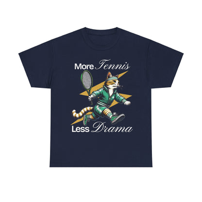 MORE TENNIS - Tennis Basic Tee