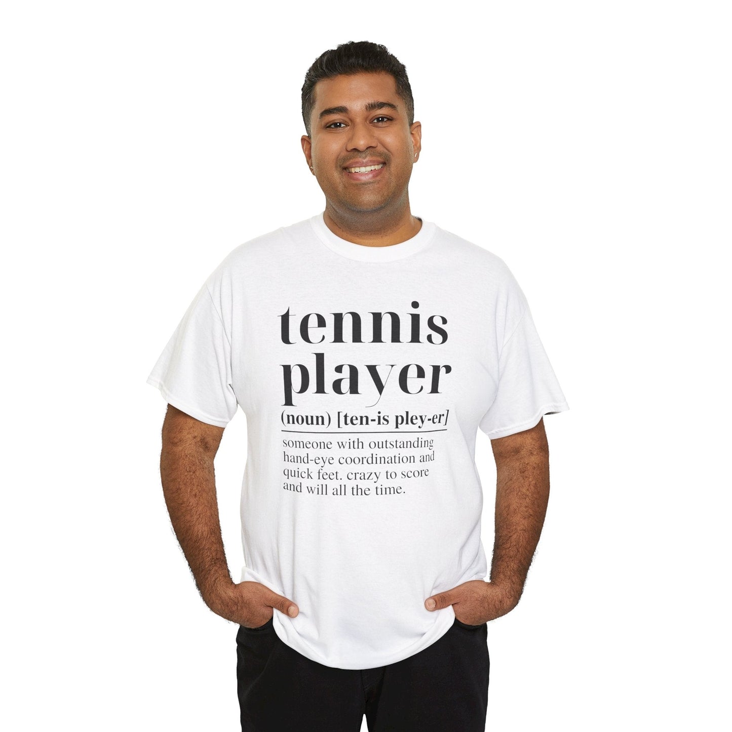 TENNIS PLAYER 1 - Tennis Basic Tee