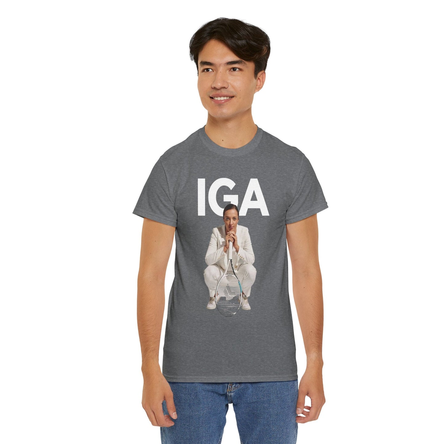 IGA SWIATEK 3 - Tennis Basic Tee