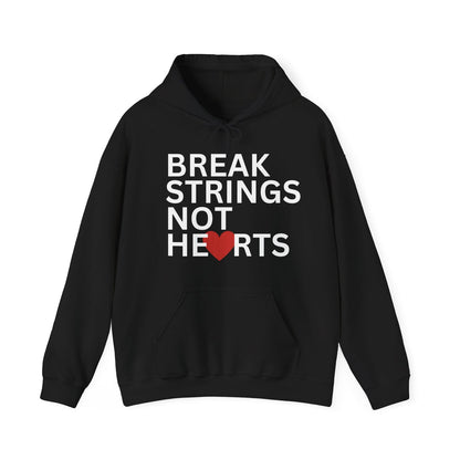 BREAK STRINGS NOT HEARTS - Tennis Hoodie