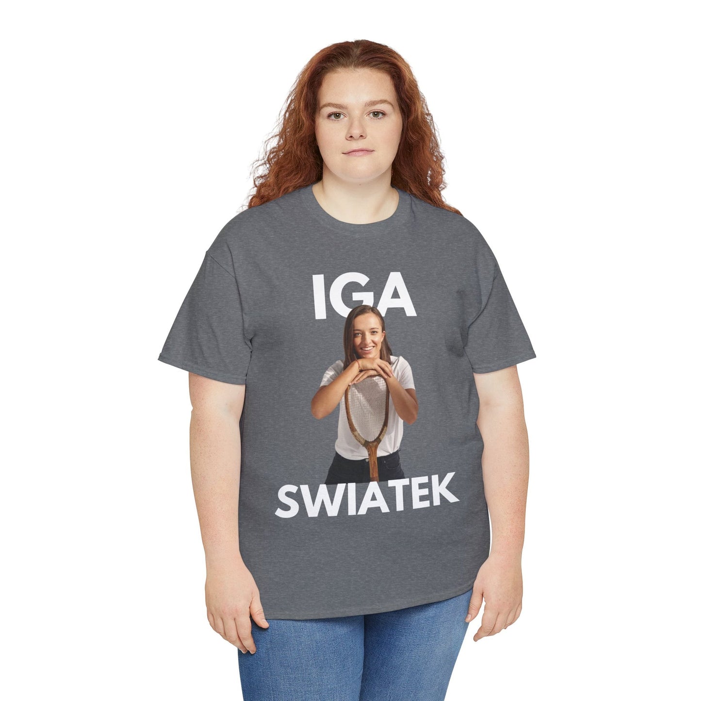 IGA SWIATEK 2 - Tennis Basic Tee