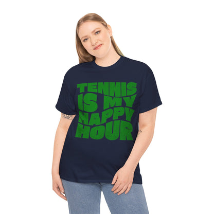 HAPPY HOUR - Tennis Basic Tee