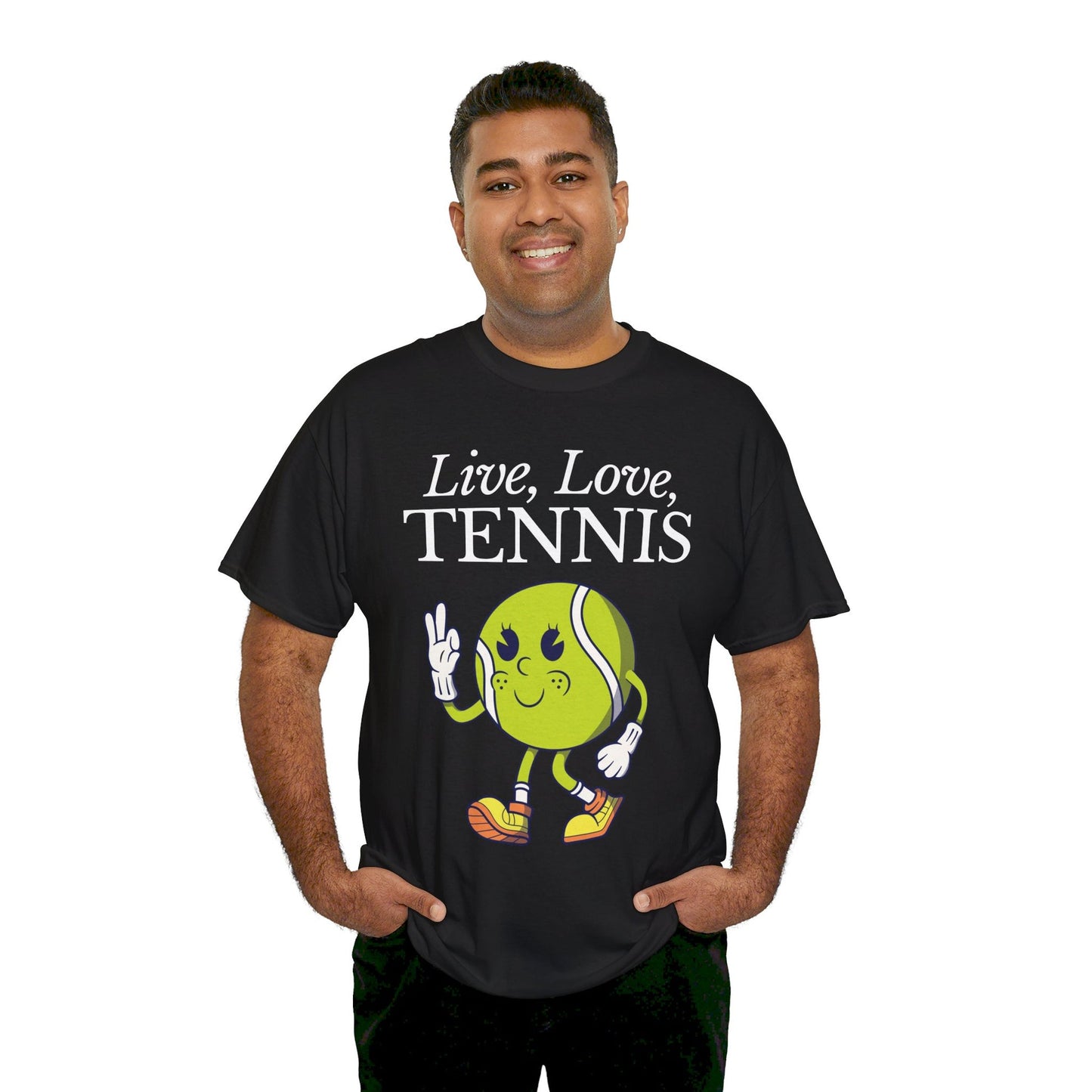 LIVE LOVE TENNIS - Tennis Basic Tee