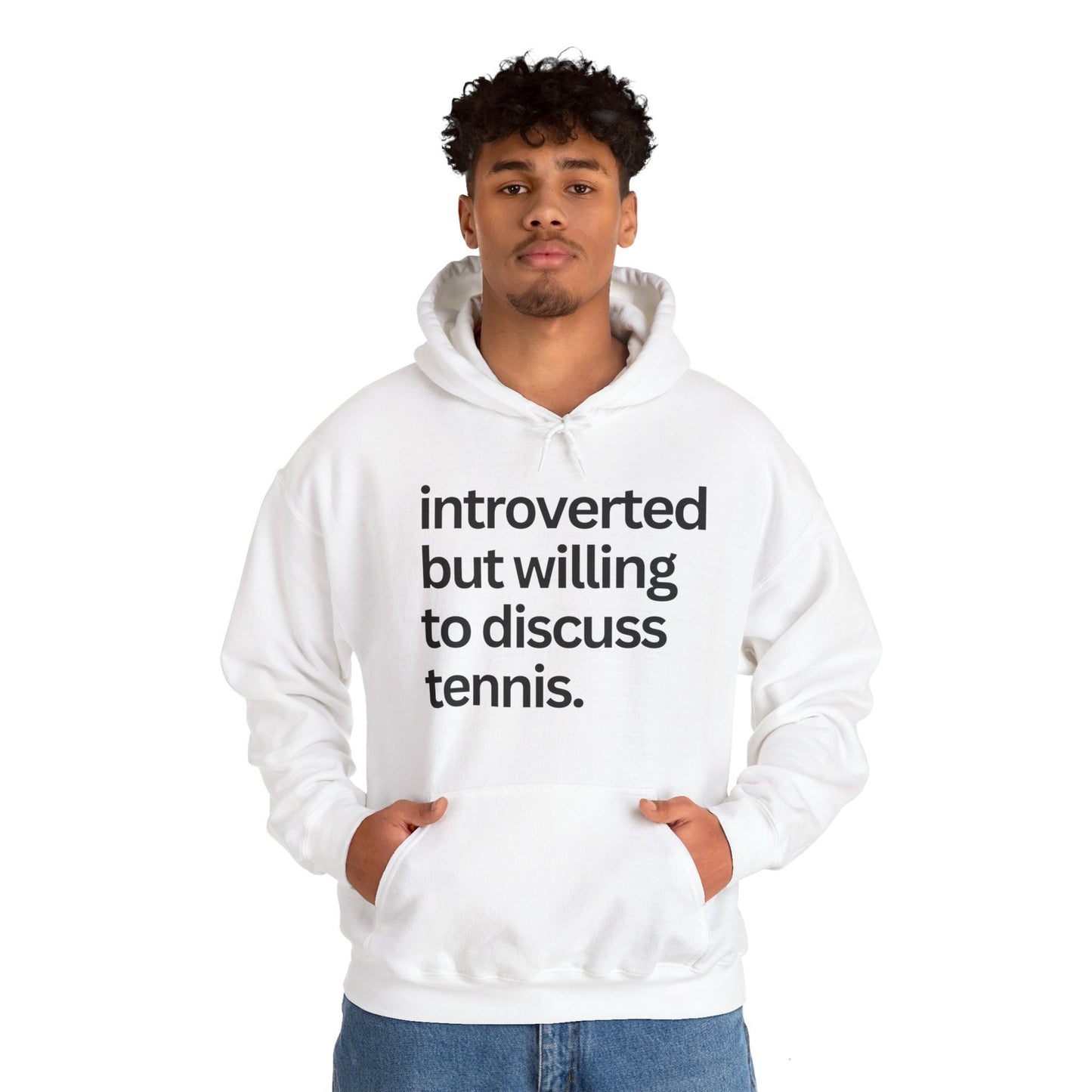 INTROVERT - Tennis Hoodie