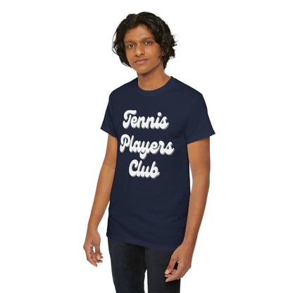 TENNIS PLAYERS CLUB - Tennis Basic Tee