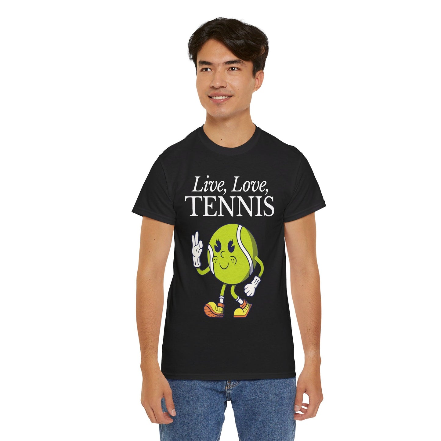 LIVE LOVE TENNIS - Tennis Basic Tee