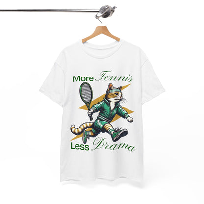 MORE TENNIS - Tennis Basic Tee