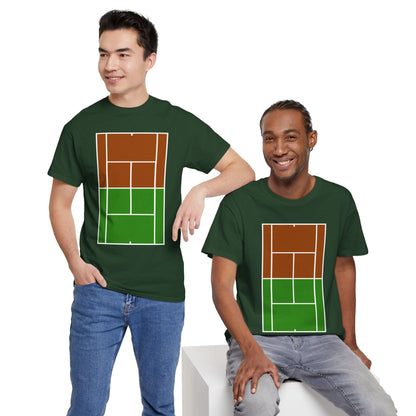 NADAL VS FEDERER - Tennis Basic Tee