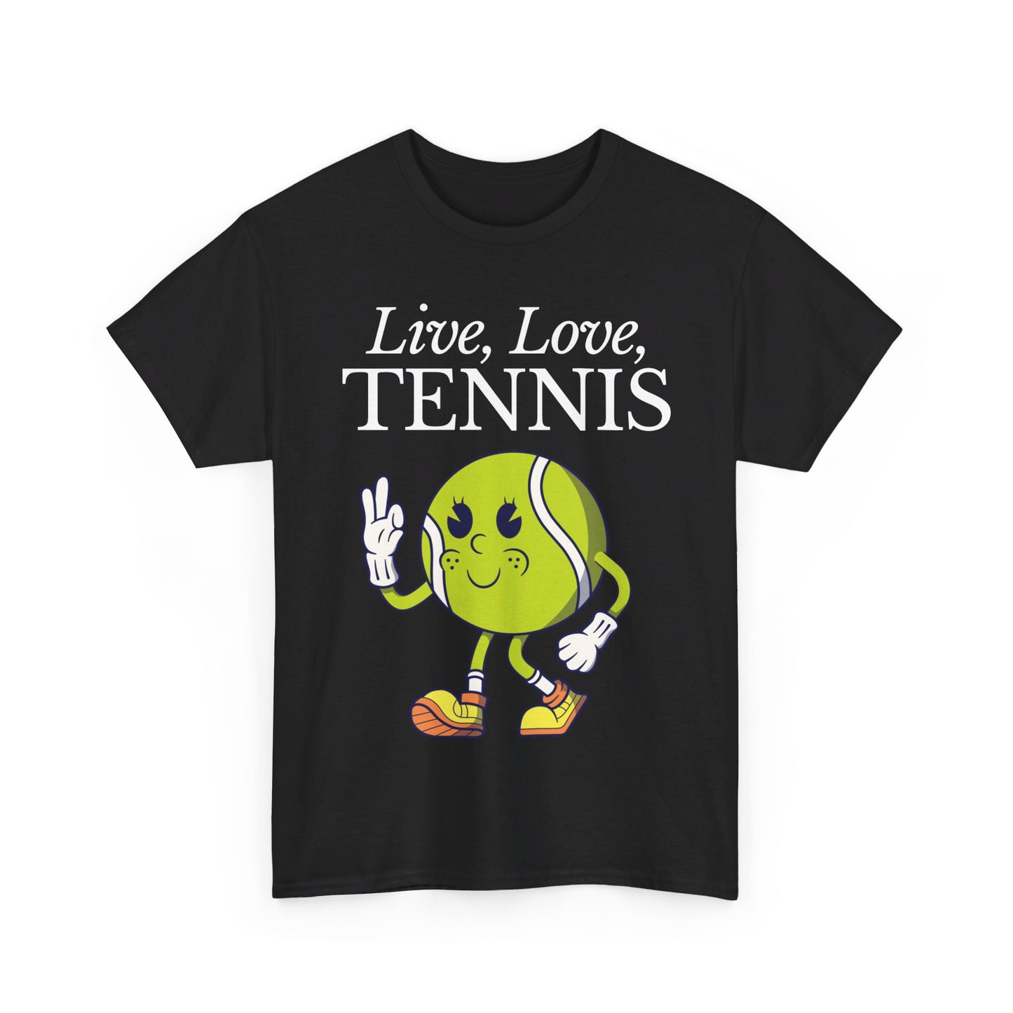 LIVE LOVE TENNIS - Tennis Basic Tee