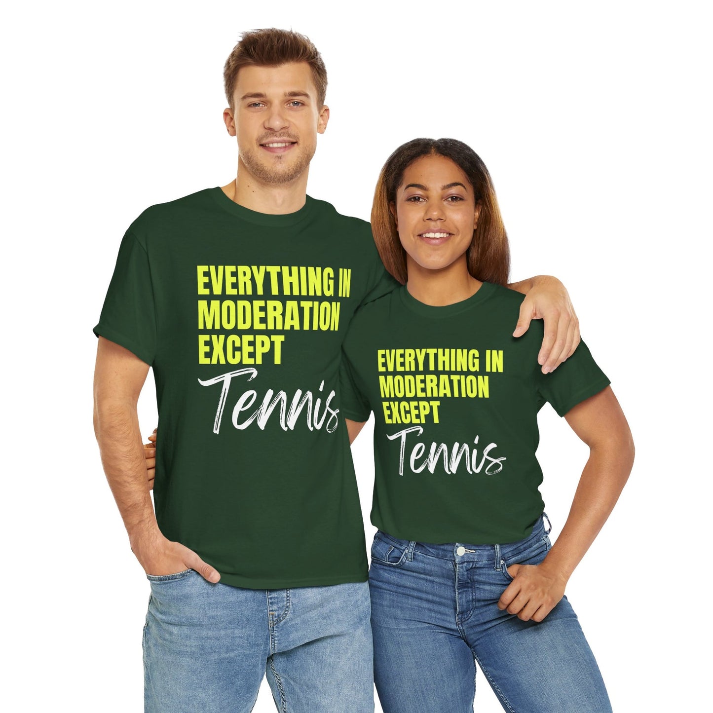 MODERATION - Tennis Basic Tee