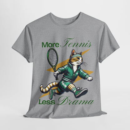 MORE TENNIS - Tennis Basic Tee