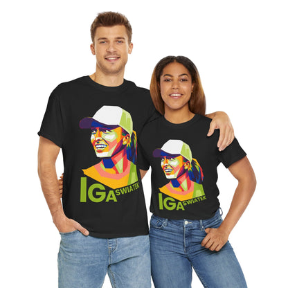 IGA SWIATEK 5 - Tennis Basic Tee