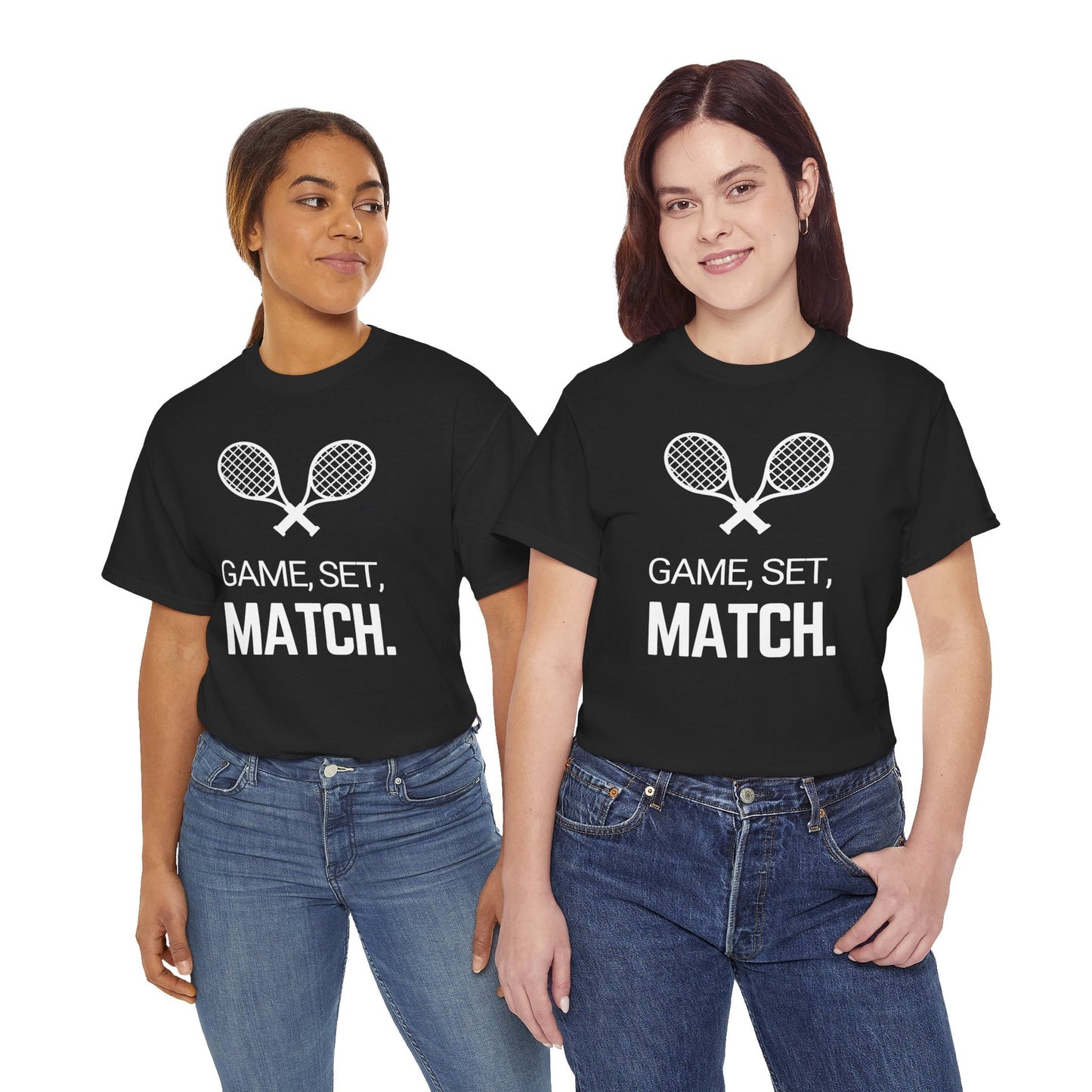 GAME SET MATCH 1 - Tennis Basic Tee