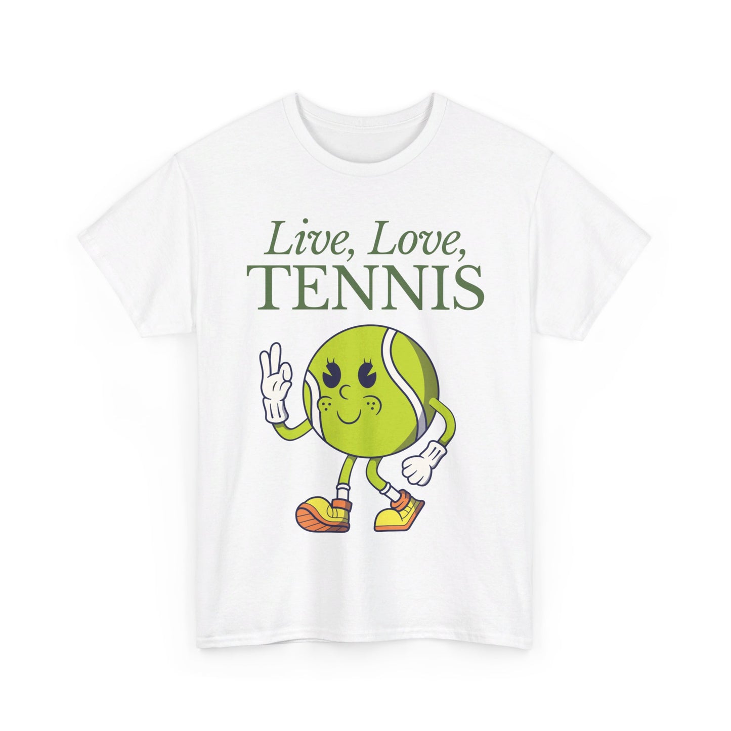 LIVE LOVE TENNIS - Tennis Basic Tee