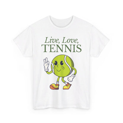 LIVE LOVE TENNIS - Tennis Basic Tee