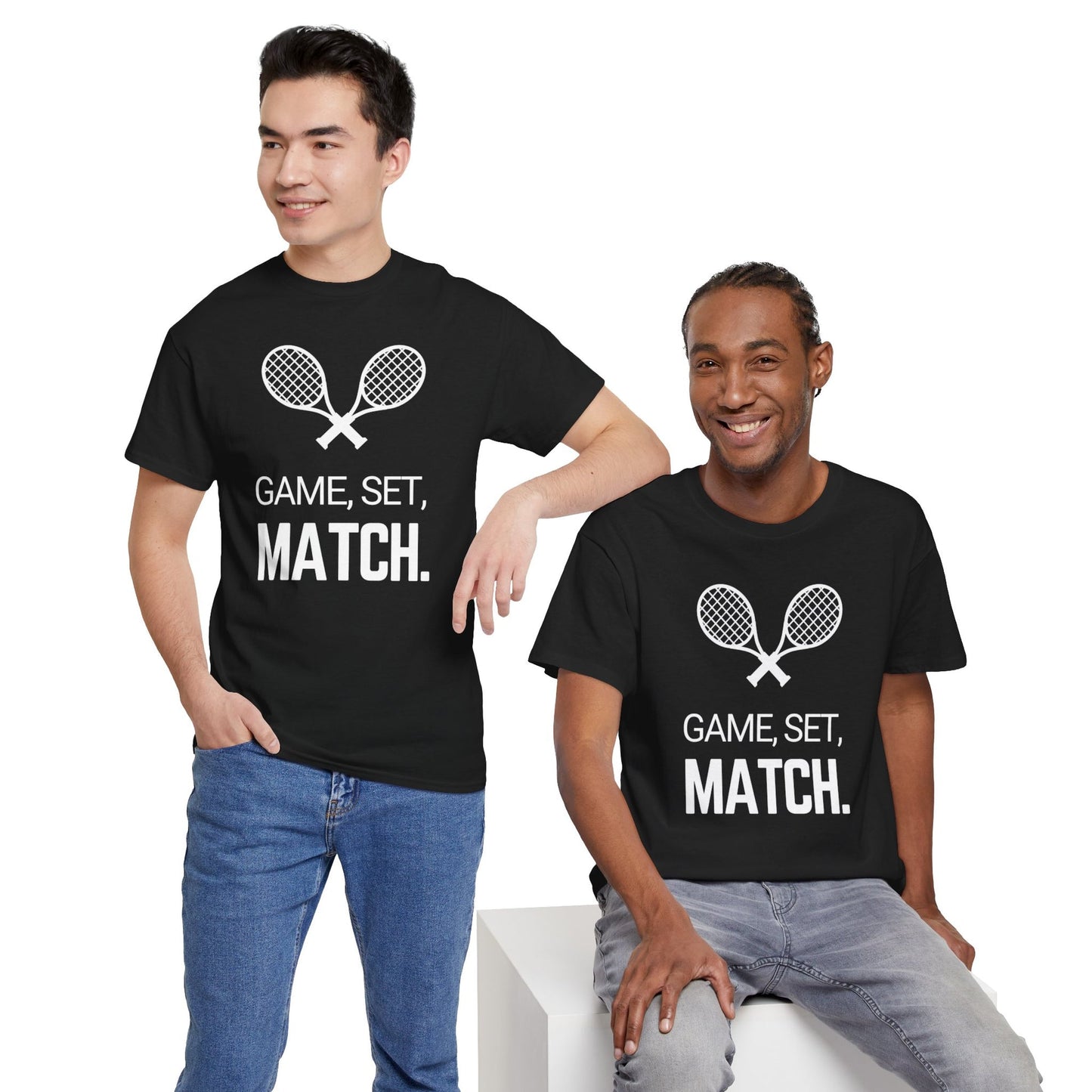 GAME SET MATCH 1 - Tennis Basic Tee