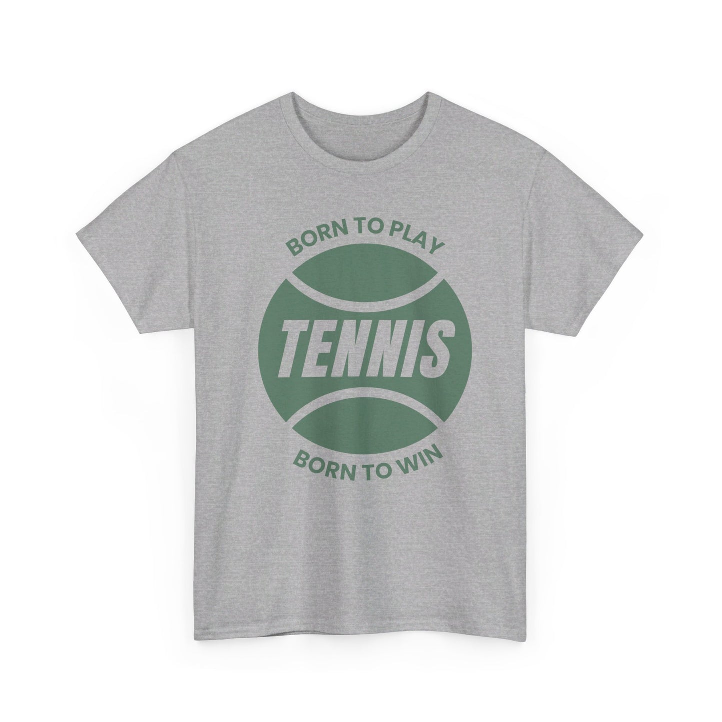 BORN TO WIN - Tennis Basic Tee