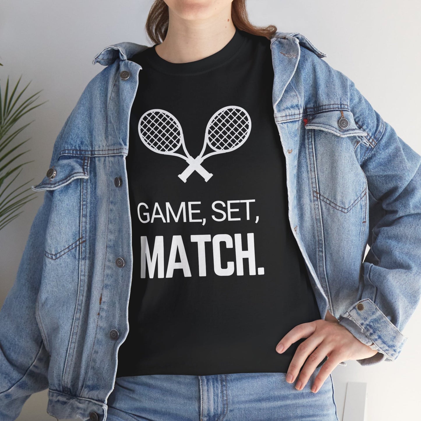 GAME SET MATCH 1 - Tennis Basic Tee