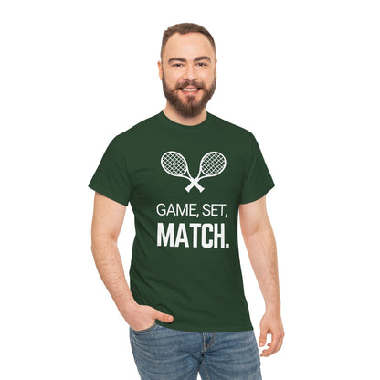 GAME SET MATCH 1 - Tennis Basic Tee