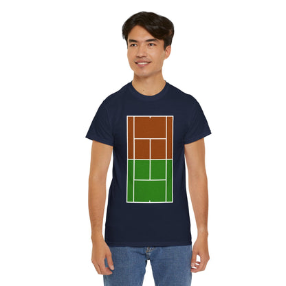 NADAL VS FEDERER - Tennis Basic Tee