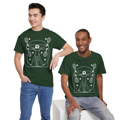 VITRUVIAN MAN (LEONARDO DA VINCI) - Tennis Basic Tee